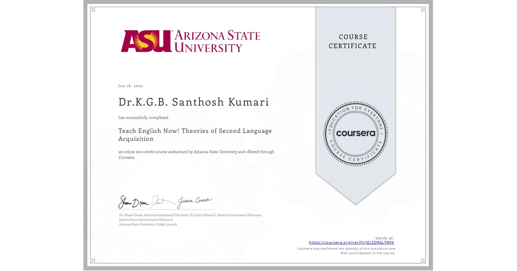 Coursera Certificate 15